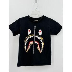 A Bathing Ape BAPE Shark T-shirt 1st‎ Camo X Size XS Womens